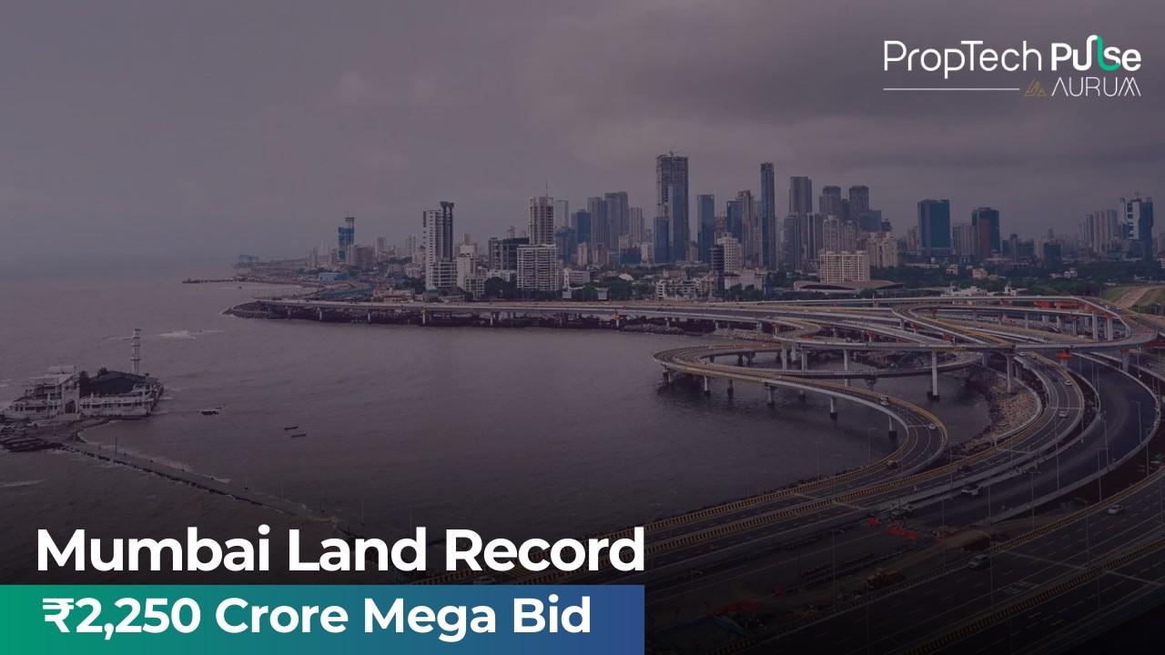 Record-Breaking 2250 Crore Bid for Prime Mumbai Land