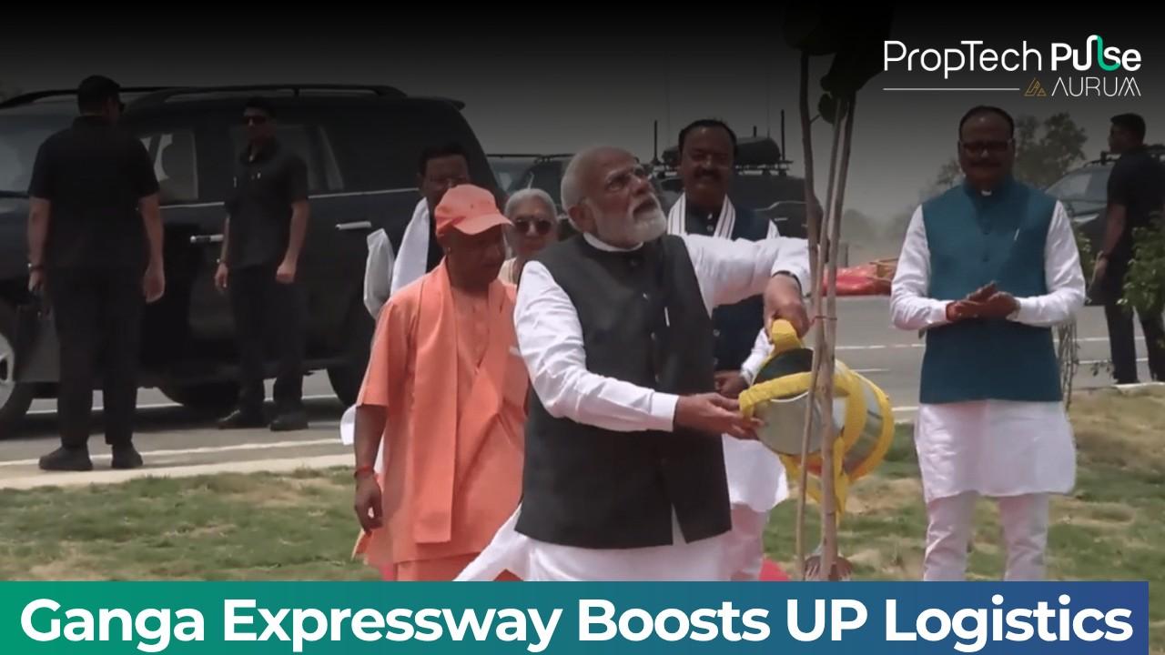 PM Narendra Modi Inaugurates 594-km Ganga Expressway in Uttar Pradesh