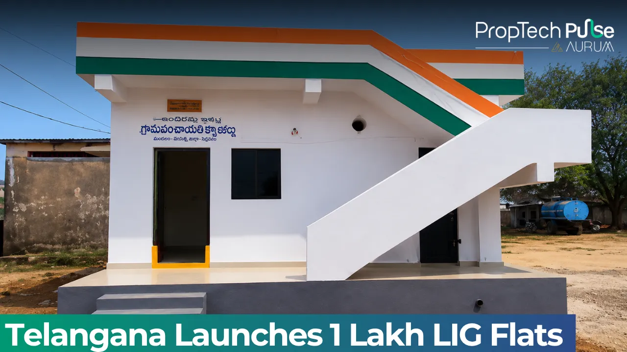 Telangana Launches 1 Lakh Homes