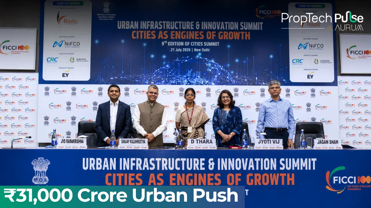 ₹31,000 Crore Urban Push