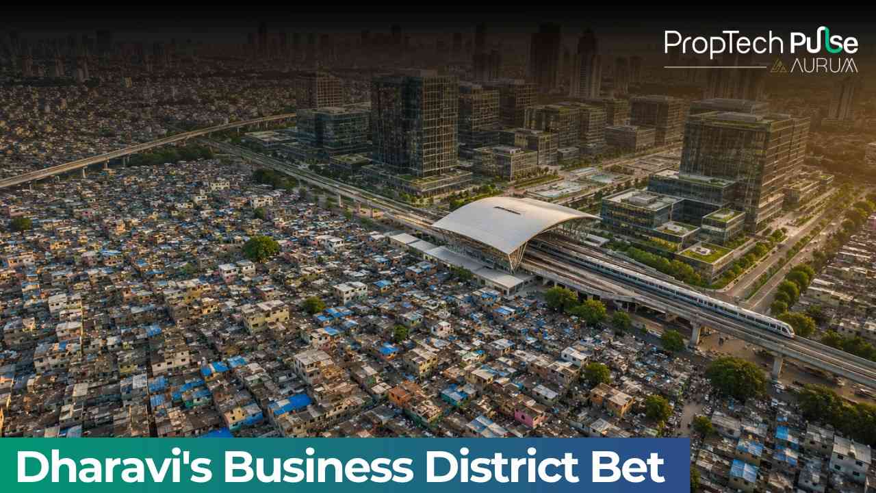 Dharavi redevelopment plans commercial business district and multi-modal metro interchange hub
