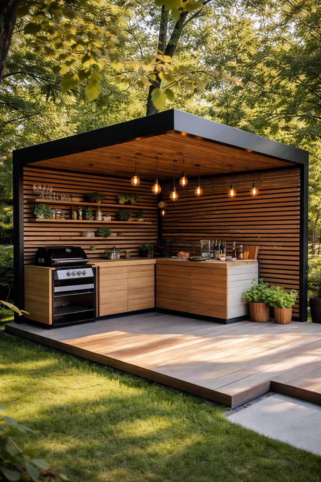 Stylish Outdoor Kitchen Design Ideas