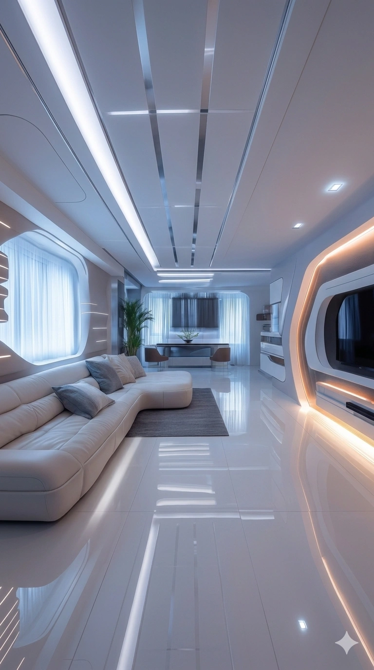 Futuristic Home Interior Design Trends 2026